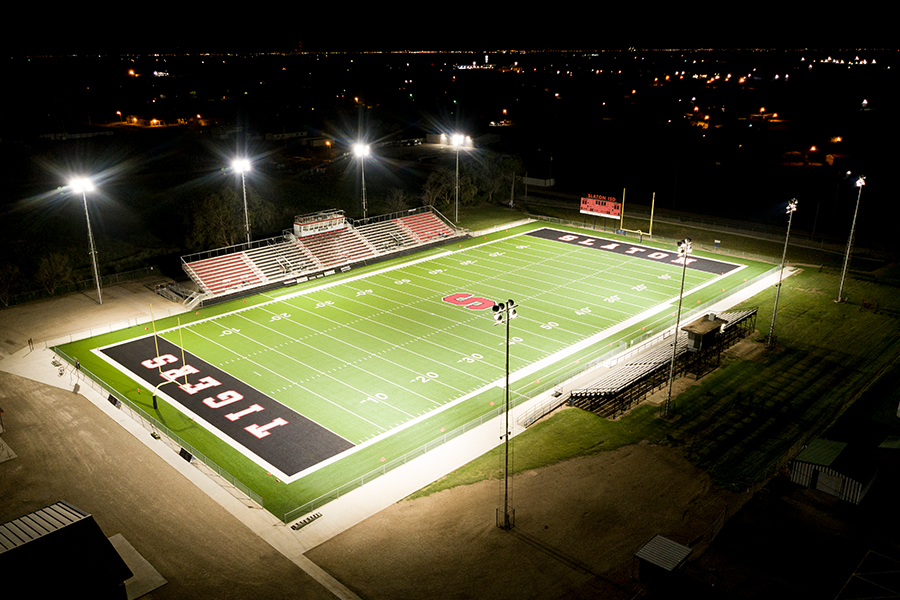 led lighting system for football field