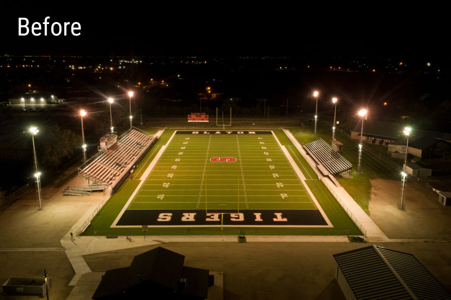 football field lighting