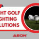 led lighting for night golf