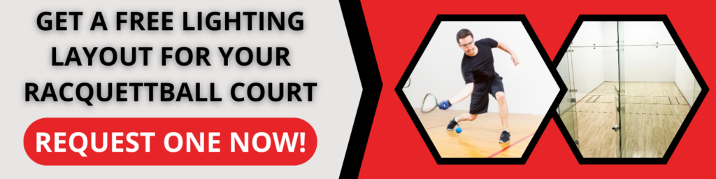 energy-efficient racquetball lighting