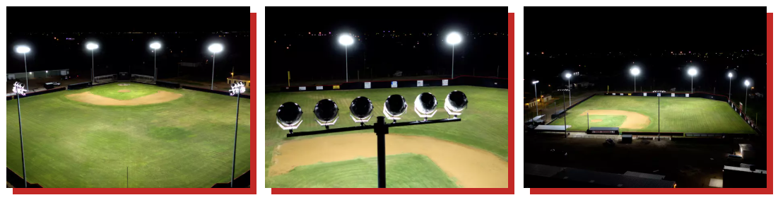Baseball and Softball Field Lighting Standards | Aeon LED