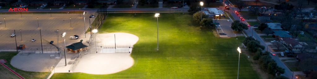 softball field lighting