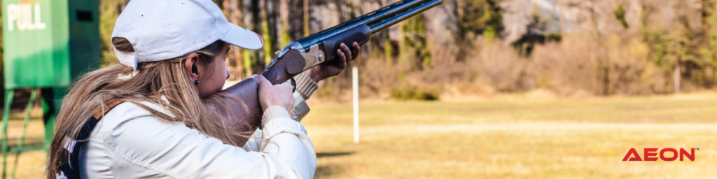 led lights for skeet shooting gun range