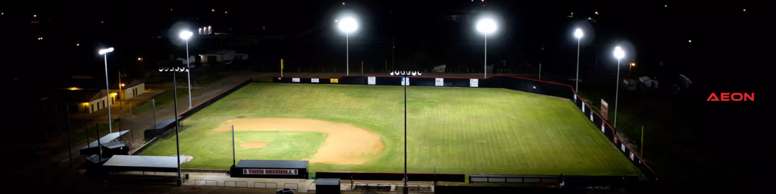 LED Lighting for Minor League Baseball Stadiums | Aeon LED