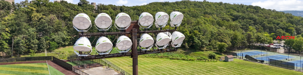 sports lighting for high school stadiums