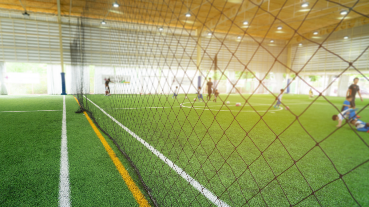 indoor training facility LED lights