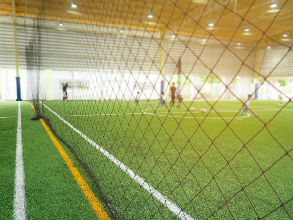 indoor training facility LED lights