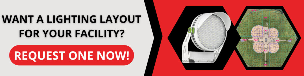 request led lighting layout 