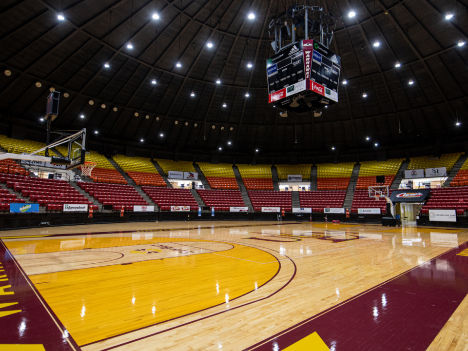 modern stadium lighting design