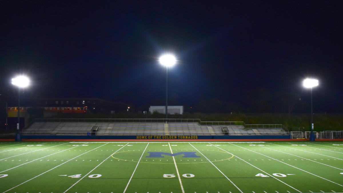 LED sports lighting with smart controls