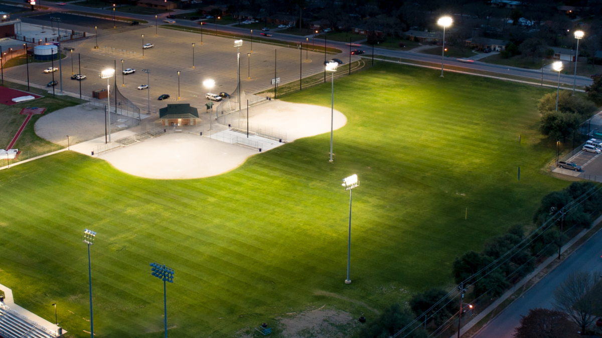HID to LED stadium conversion